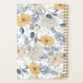 IETS BLAUW - FLORAL Wedding Planner (Achterkant)