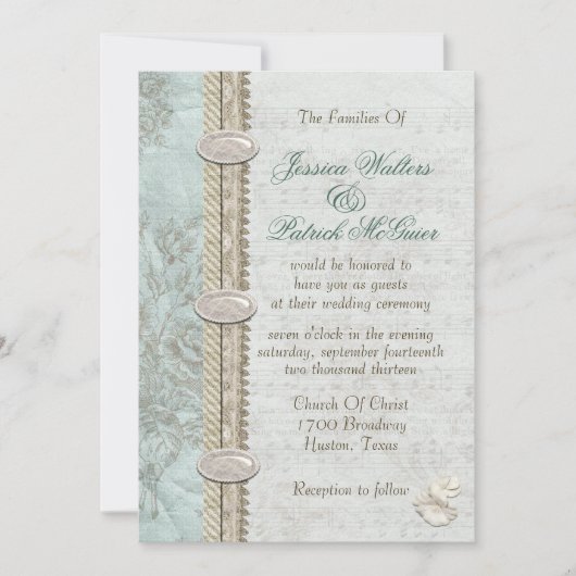 Iets blauw kaart (Voorkant)