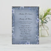 Iets blauw kaart (Staand voorkant)