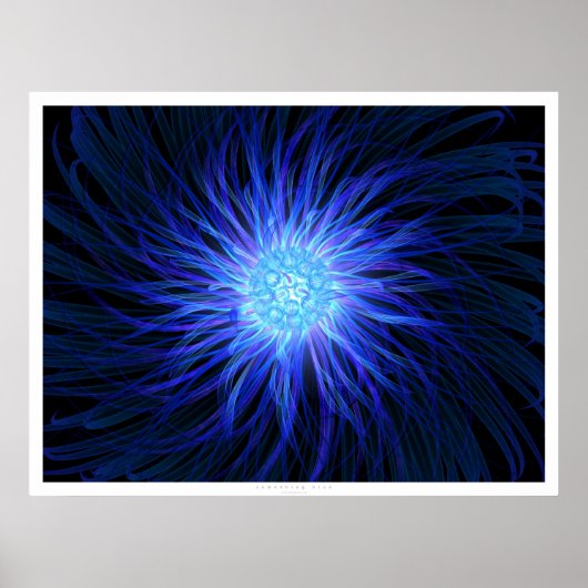 Iets blauw poster (Voorkant)