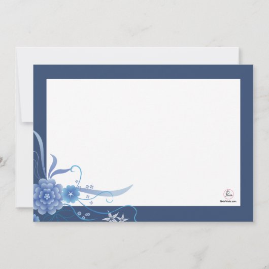 Iets blauw-religieuze uitnodiging (Achterkant)