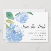 Iets blauw sparen de Kaart van de Datum (Voorkant)