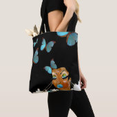 Iets blauw Tas (Dichtbij)