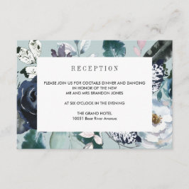 Iets Blauw  TROUW  Ontvangst Details Informatiekaartje