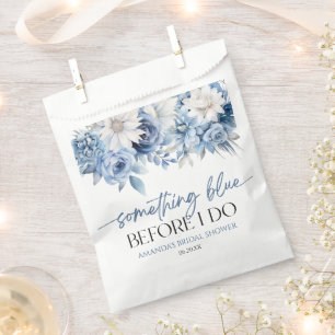 Iets blauw voor ik Floral Vrijgezellenfeest doe Bedankzakje