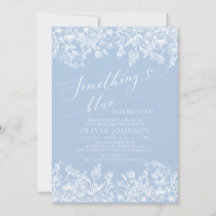 Iets blauw voor ik Floral Vrijgezellenfeest doe