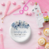 Iets blauw voor ik Floral Vrijgezellenfeest doe Papieren Kommen (Feest)