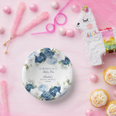 Iets blauw voor ik Floral Vrijgezellenfeest doe Papieren Kommen (Feest)