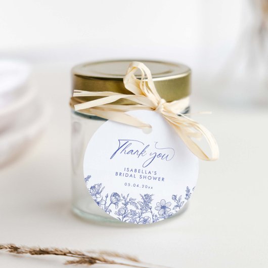 Iets blauw voor ik Vrijgezellenfeest doe Bedankjes Labels