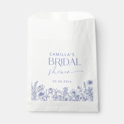 Iets blauw voor ik Vrijgezellenfeest doe Bedankzakje (Voorkant)