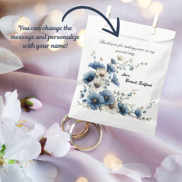 Iets blauw voor ik Vrijgezellenfeest doe Bedankzakje