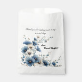 Iets blauw voor ik Vrijgezellenfeest doe Bedankzakje (Voorkant)