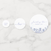 Iets blauw voor ik Vrijgezellenfeest doe Confetti (Voorkanten)