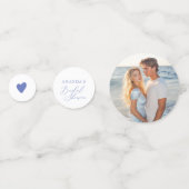 Iets blauw voor ik Vrijgezellenfeest doe Confetti (Achterkanten)