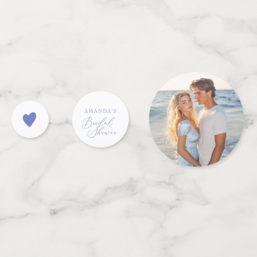 Iets blauw voor ik Vrijgezellenfeest doe Confetti (Achterkanten)