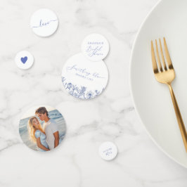 Iets blauw voor ik Vrijgezellenfeest doe Confetti