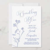 Iets blauw voor ik Vrijgezellenfeest doe Kaart (Voorkant)