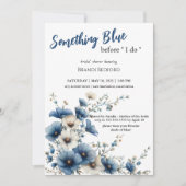 Iets blauw voor ik Vrijgezellenfeest doe Kaart (Voorkant)