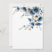 Iets blauw voor ik Vrijgezellenfeest doe Kaart (Achterkant)