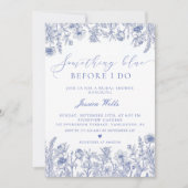 Iets blauw voor ik Vrijgezellenfeest doe Kaart (Voorkant)