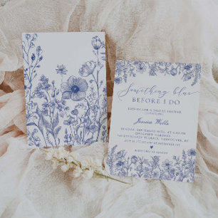 Iets blauw voor ik Vrijgezellenfeest doe Kaart