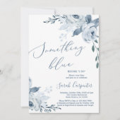 Iets blauw voor ik Vrijgezellenfeest doe Kaart (Voorkant)