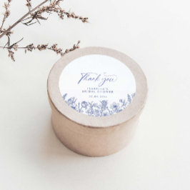 Iets blauw voor ik Vrijgezellenfeest doe Ronde Sticker