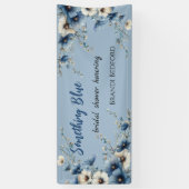 Iets blauw voor ik Vrijgezellenfeest doe Spandoek (Verticaal)