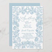 Iets blauw voor ik Vrijgezellenfeest Kaart (Voorkant / Achterkant)