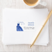 Iets blauw voor ik Vrijgezellenfeest maak Etiket (Insitu)