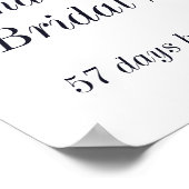 Iets blauw voor ik Vrijgezellenfeest maak Poster (Hoek)