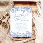 Iets blauw voor ik Vrijgezellenfeest uitnodig Kaart<br><div class="desc">Vier in tijdloze elegantie met onze Something Blue Before I Do Floral Bruids Douche Uitnodiging! 💙✨ Met zijn delicate blauwe bloemen, elegante typografie en een zacht, romantisch ontwerp zet deze uitnodiging de perfecte toon voor een klassiek en verfijnd vrijgezellenfeest. Gedrukt op hoogwaardig karton, biedt het een prachtig verfijnde look die...</div>