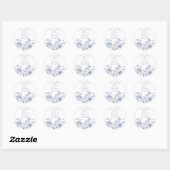 Iets Blauw voor mijn Bruidsfeest Stickers (Vel)
