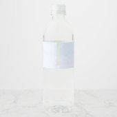 Iets Blauw voor Mijn Bruiloft Waterfles Etiket (Achterkant)
