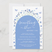 Iets blauw voordat ik Arch Vrijgezellenfeest doe Kaart (Voorkant)