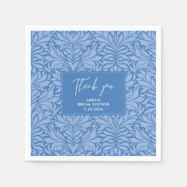 Iets blauw voordat ik blauw vrijgezellenfeest doe servet