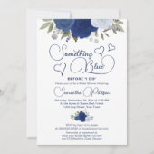 Iets blauw voordat ik Boho Vrijgezellenfeest doe Kaart (Voorkant)