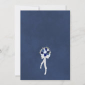 Iets blauw voordat ik Boho Vrijgezellenfeest doe Kaart (Achterkant)