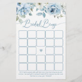 Iets Blauw voordat ik Bridal bingo spel (Voorkant)