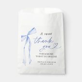 Iets blauw voordat ik bruids doe Dank u gunsten Bedankzakje (Voorkant)