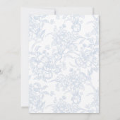 Iets blauw voordat ik de uitnodiging doe (Achterkant)