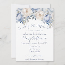 Iets Blauw voordat ik Floral doe Kaart