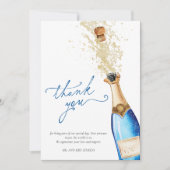 Iets blauw voordat ik foto maak Dank je wel kaart (Voorkant)