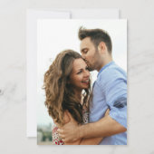 Iets blauw voordat ik foto maak Dank je wel kaart (Achterkant)