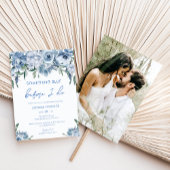 Iets blauw voordat ik foto Vrijgezellenfeest Kaart