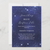 Iets blauw voordat ik glitter Vrijgezellenfeest do Kaart (Voorkant)