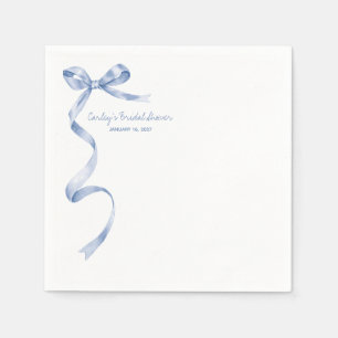 Iets blauw voordat ik het doe! Modern Vrijgezellen Servet