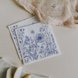 Iets blauw voordat ik het doe servet