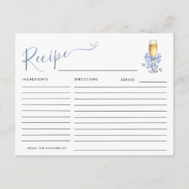 IETS BLAUW VOORDAT IK HET RECEPT DOE INFORMATIEKAARTJE