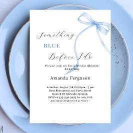 Iets blauw voordat ik het witte Vrijgezellenfeest  Kaart